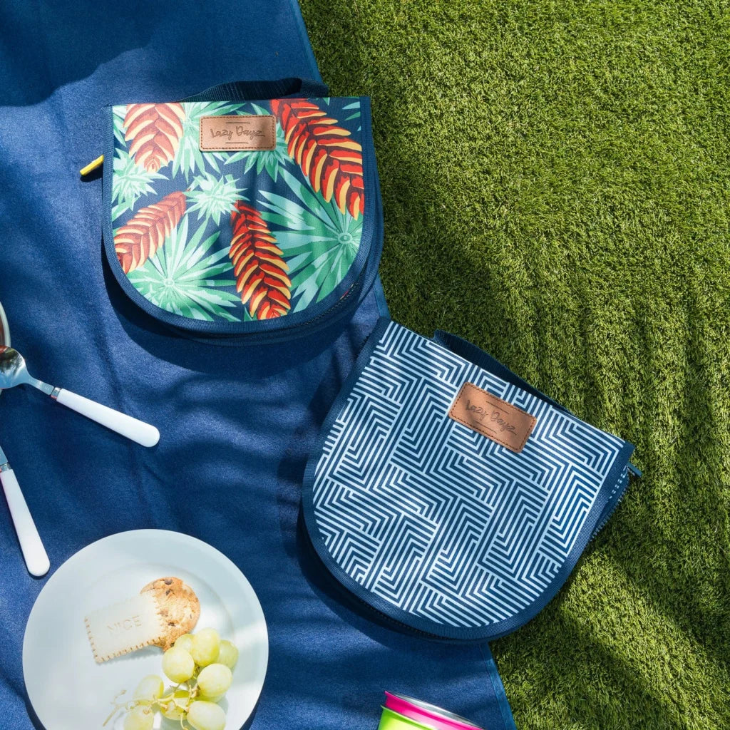 Lazy Dayz Picnic Cutlery Wallet Set - Mossman - Home &