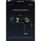 LC-007-Black Professional Massage Gun with LCD Display