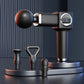 LC-007-Black Professional Massage Gun with LCD Display
