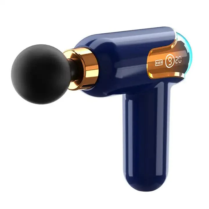 LC002 Deep Blue Portable Massage Gun - Deep Tissue Muscle