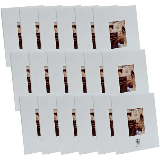 Le Blanc Picture Frame Bulk Set of 18 - White - Home &