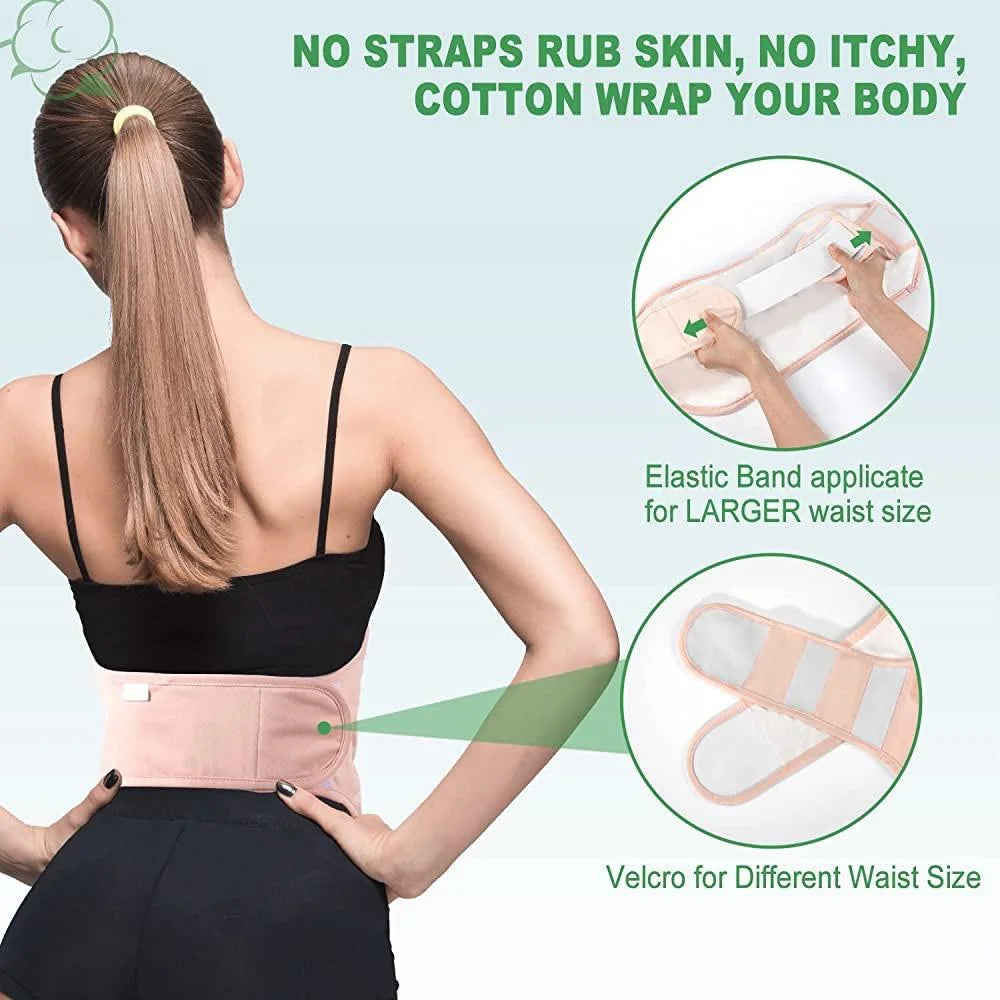 Leak-Proof Waist & Neck Support For Better Sleep - Upgrade