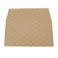 Leather Car Boot Trunk Cargo Organizer 2X Collapsible Foldable Storage Box Beige/Gold Stitch Large