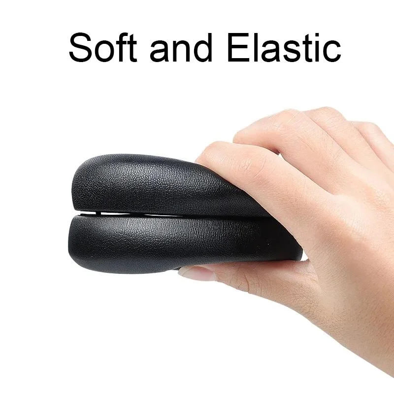 Leather Case And Sponge Earmuffs For Anker Soundcore Life Q30 - 1 Pair-1915197725599731714