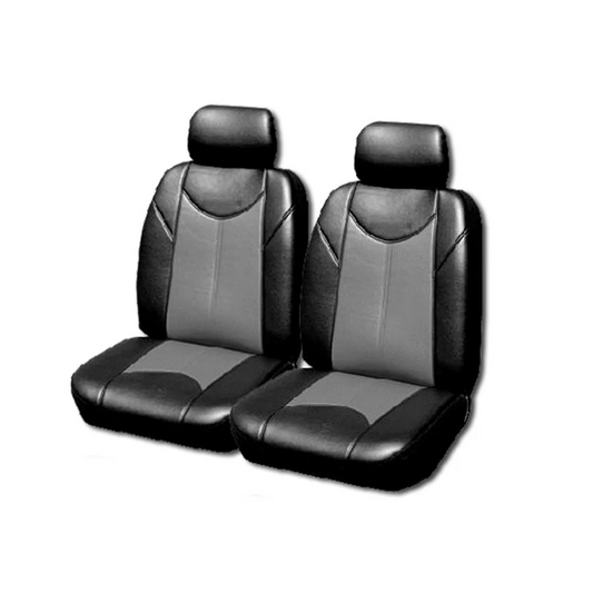 Leather Look Car Seat Covers for Nissan Frontier D22 Dual