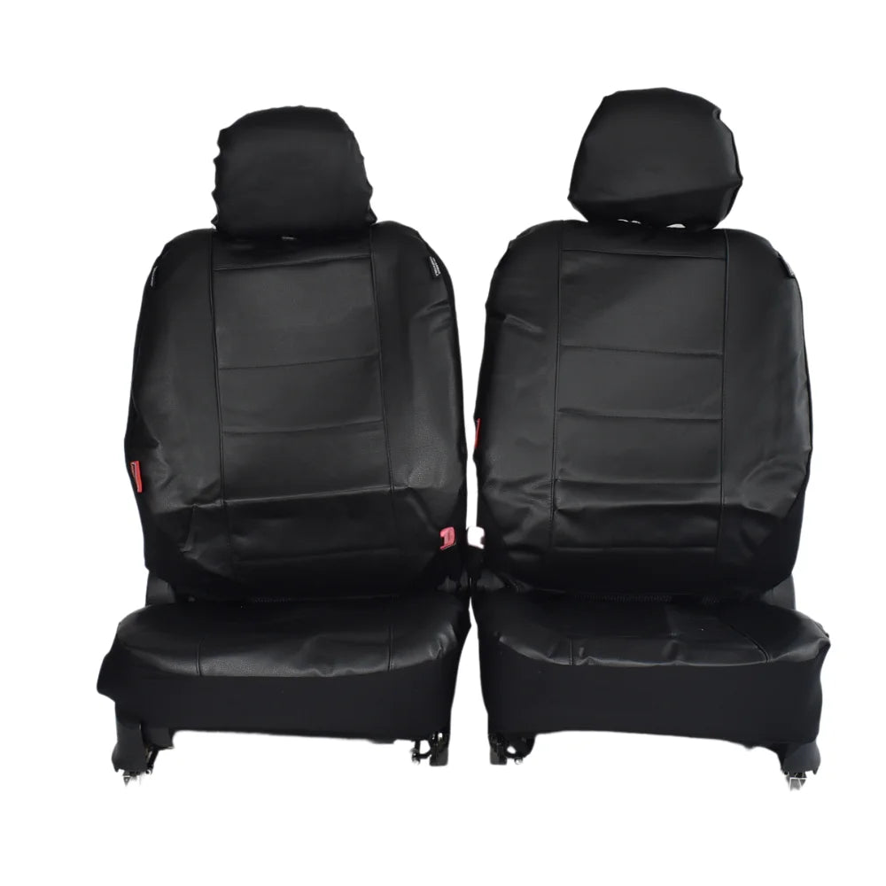 Leather Look Car Seat Covers for Nissan Frontier Dual Cab