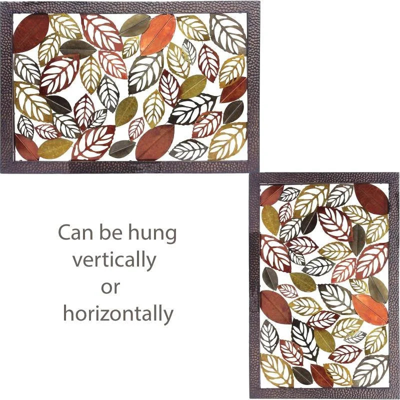 Leaves Wall Art Extra Large 152x102cm - Home & Garden >