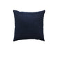Lebron Indigo Jacquard Square Filled Cushion - Furniture