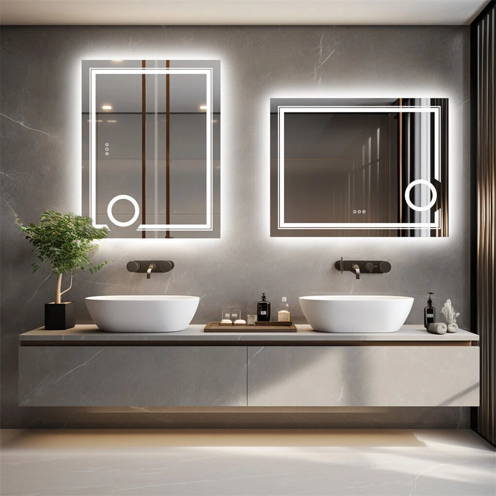 LED Bathroom Mirror 1830x900mm Anti-fog Shatterproof - Home