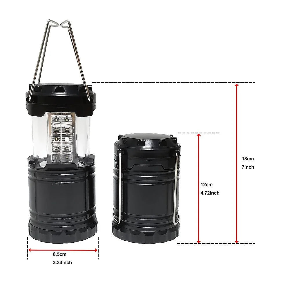 LED Camping Lantern Super Bright Portable - 2 Pack