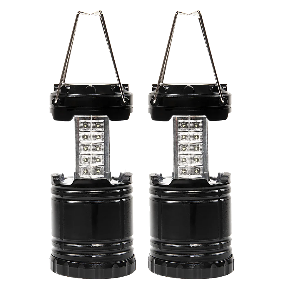 LED Camping Lantern Super Bright Portable - 2 Pack