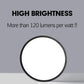 LED Ceiling Light Fixture - Natural Light 28W 4500K Black