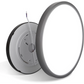 LED Ceiling Light Fixture - Natural Light 28W 4500K Black