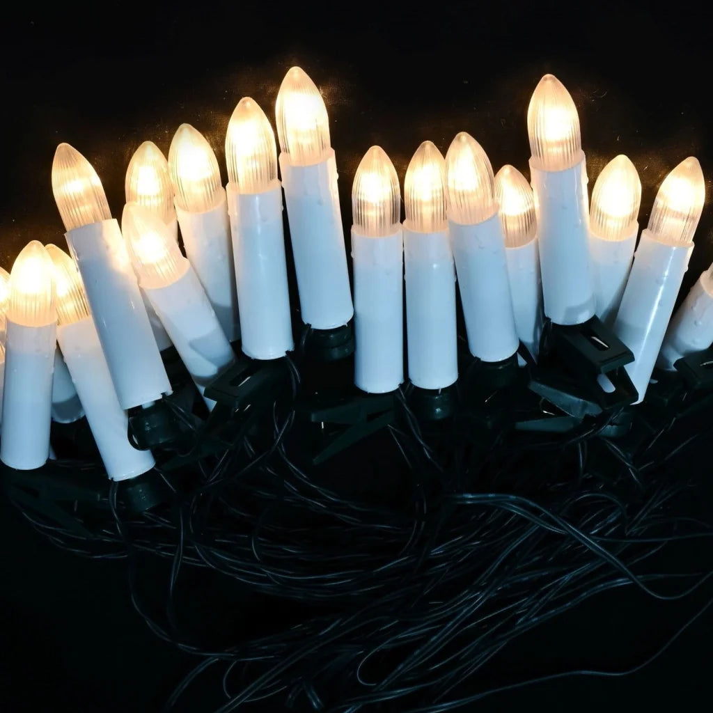 LED Clip on Candle Lights 20pk Warm White - Occasions >