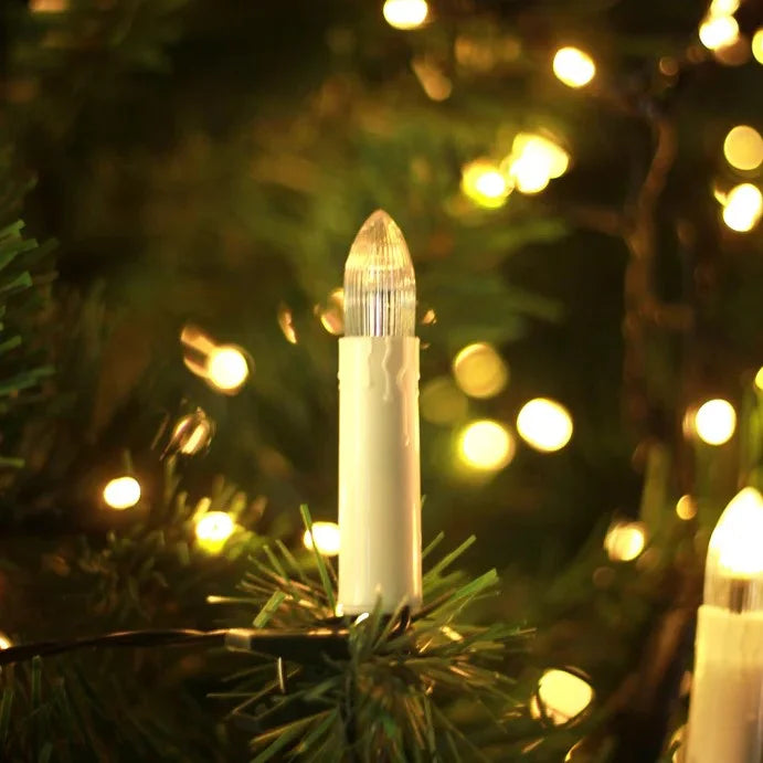 LED Clip on Candle Lights 20pk Warm White - Occasions >