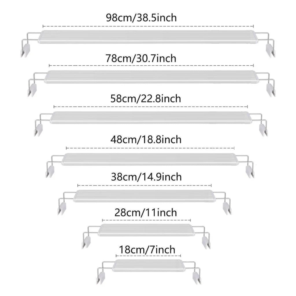 LED Colour Changing Aquarium Light Fish Tank Water Bracket