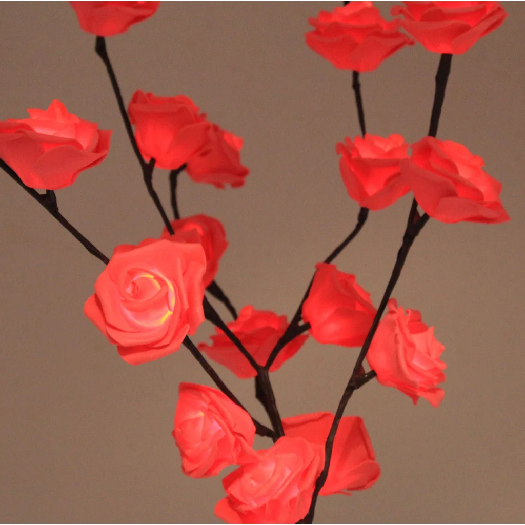 LED Fairy Light Wedding Table Vase Centrepiece 50cm H 20