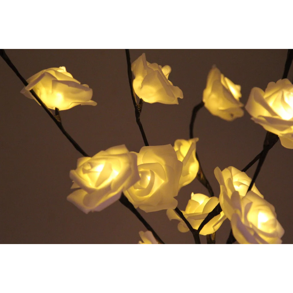 LED Fairy Light Wedding Table Vase Centrepiece 50cm H 20