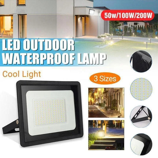 LED Flood Light 50W 100W 200W Outdoor Waterproof IP66 Cool