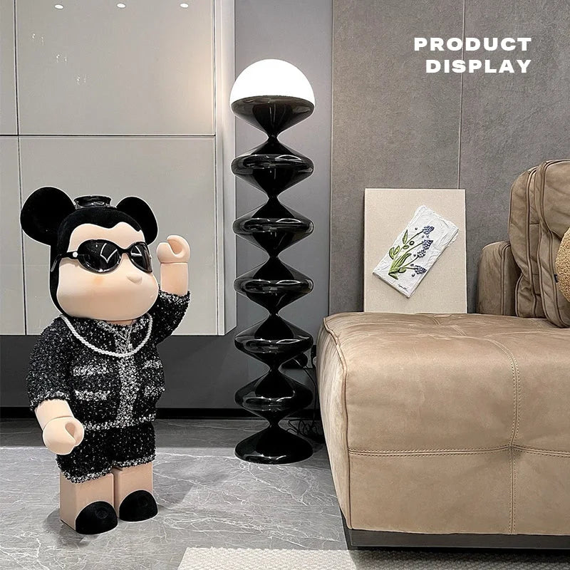 LED Floor Lamp Column Dimmable Decorative Standing Tall