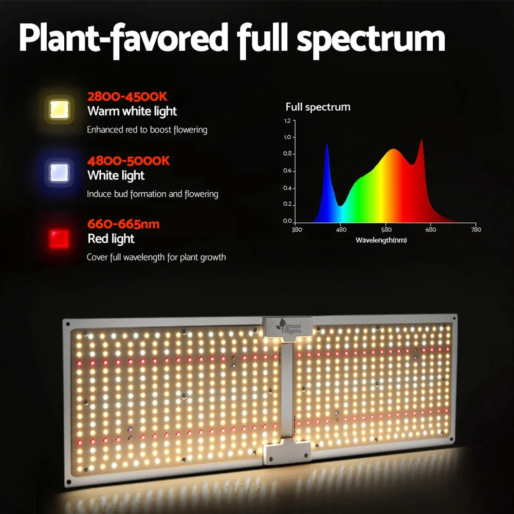 LED Grow Light 3000W - Full Spectrum Indoor Veg Flower All