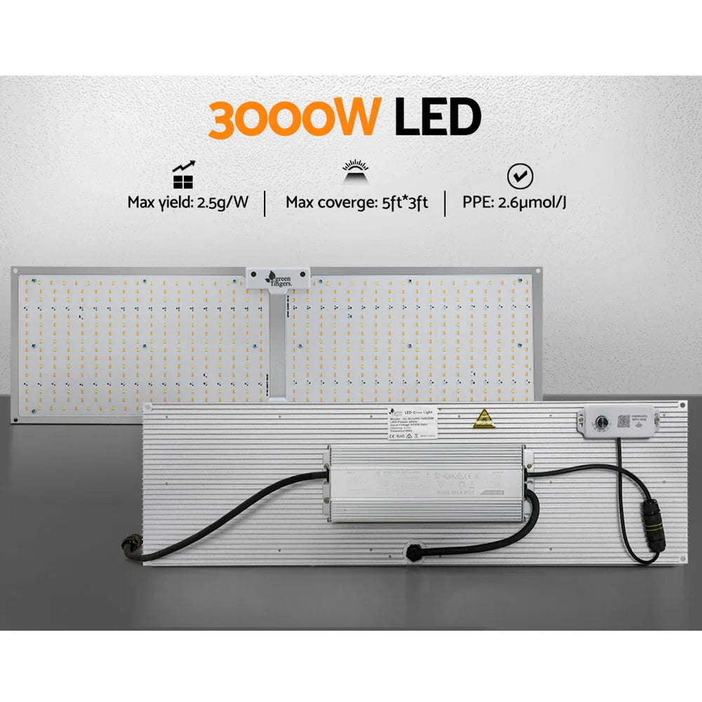 LED Grow Light 3000W - Full Spectrum Indoor Veg Flower All