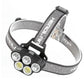 LED Head Torch 6 Modes Induction Camping COB Infrared