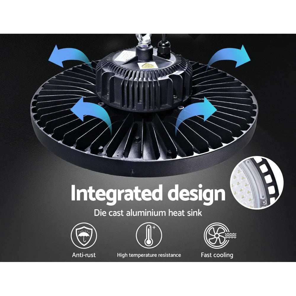 LED High Bay Light 200W Industrial Workshop Warehouse Gym