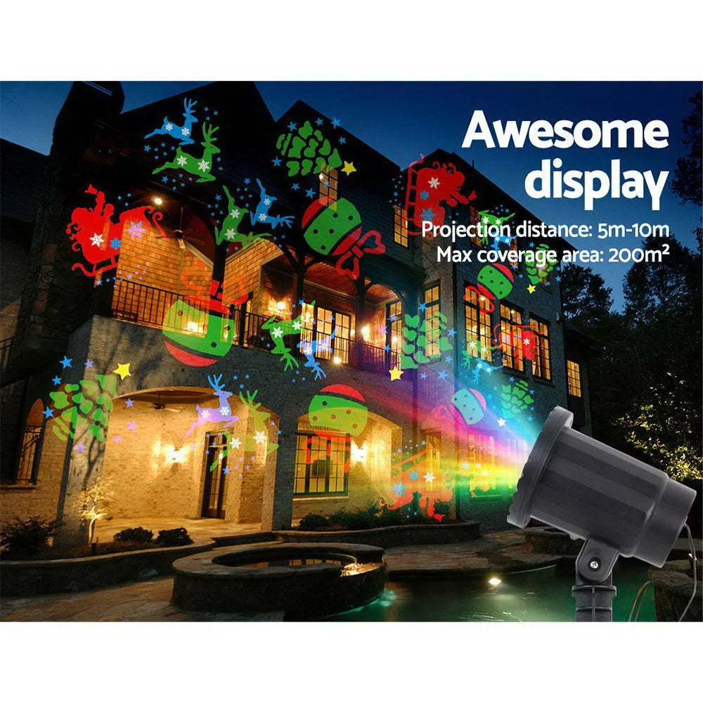 LED Laser Landscape Projector Light Lamp Christmas Party
