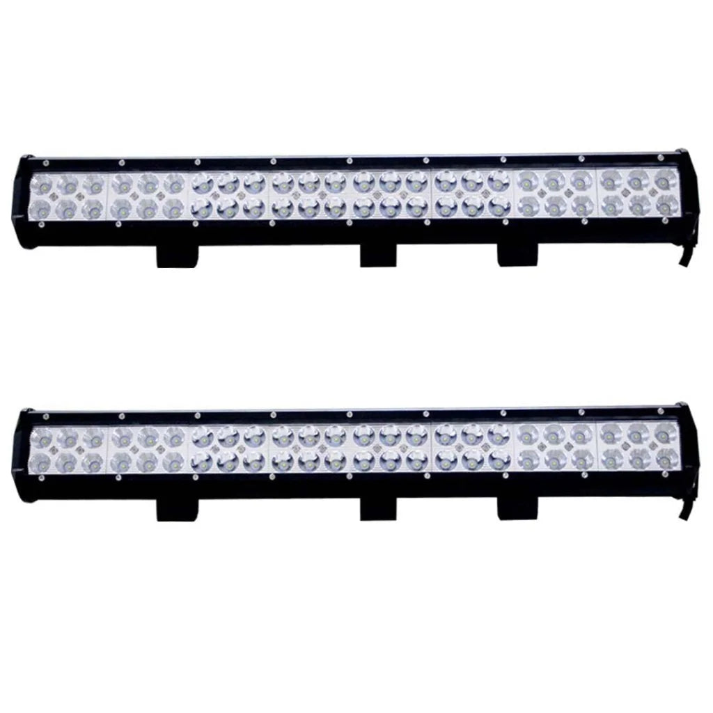 LED Light Bar Set Premium 2X 23inch 144W Cree Spot Flood for 4x4 Offroad Ute ATV 12V 24V