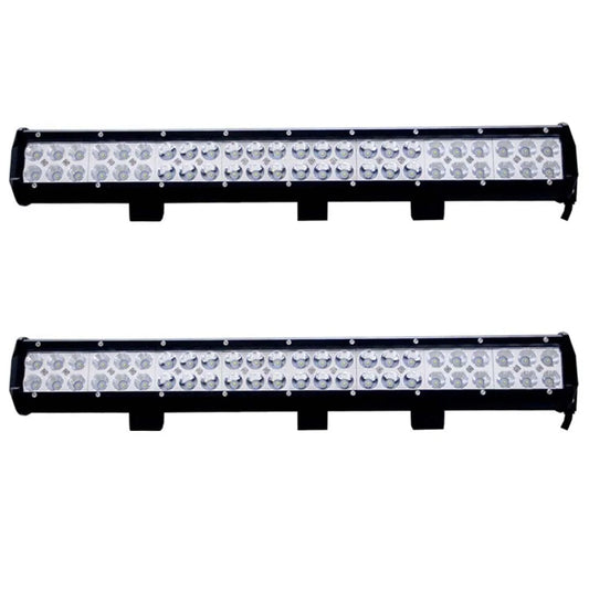 LED Light Bar Set Premium 2X 23inch 144W Cree Spot Flood for 4x4 Offroad Ute ATV 12V 24V