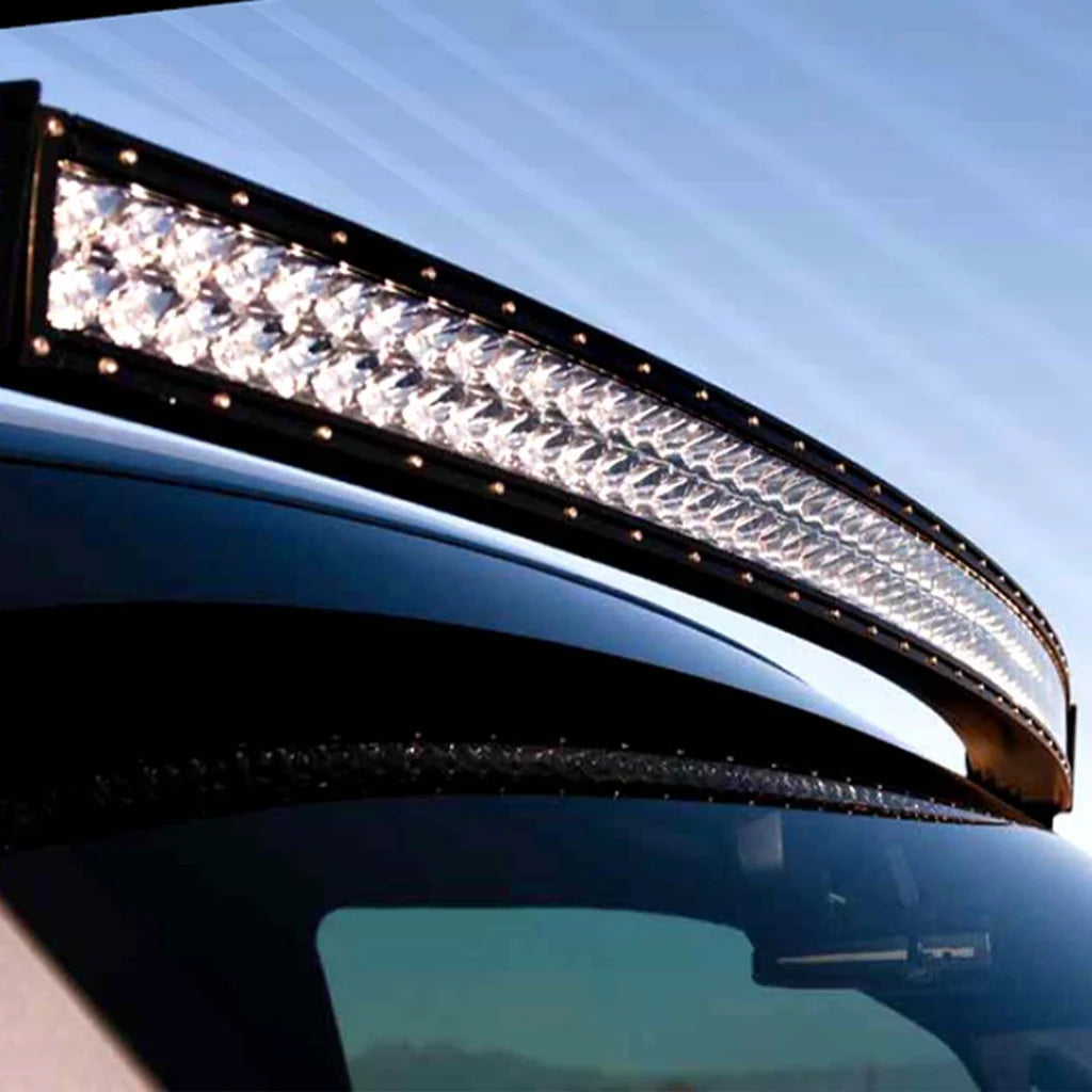 LED Light Bar Set Premium 2X 23inch 144W Cree Spot Flood for 4x4 Offroad Ute ATV 12V 24V