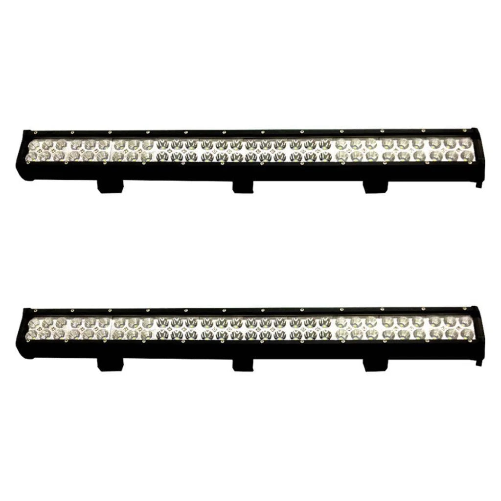 LED Light Bar Set Premium 2X 28inch 180W Cree Spot Flood for 4x4 Offroad Ute ATV 12V 24V