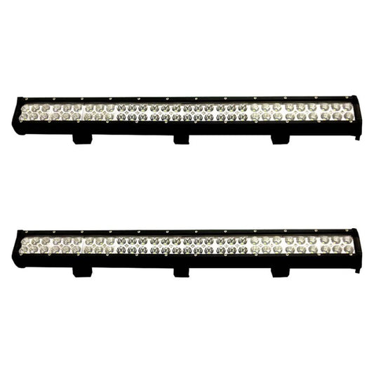 LED Light Bar Set Premium 2X 28inch 180W Cree Spot Flood for 4x4 Offroad Ute ATV 12V 24V