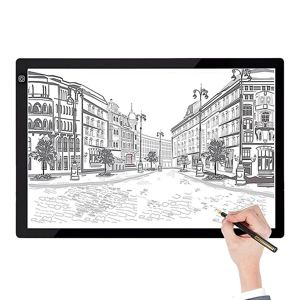 LED Light Box A2 Tracing Board Art Design Stencil Tattoo