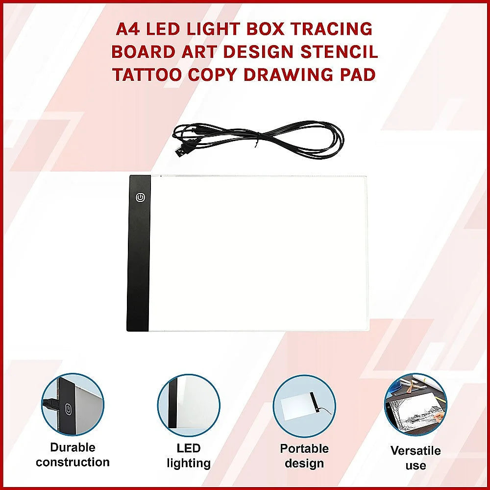 LED Light Box Tracing Board Art Design Stencil