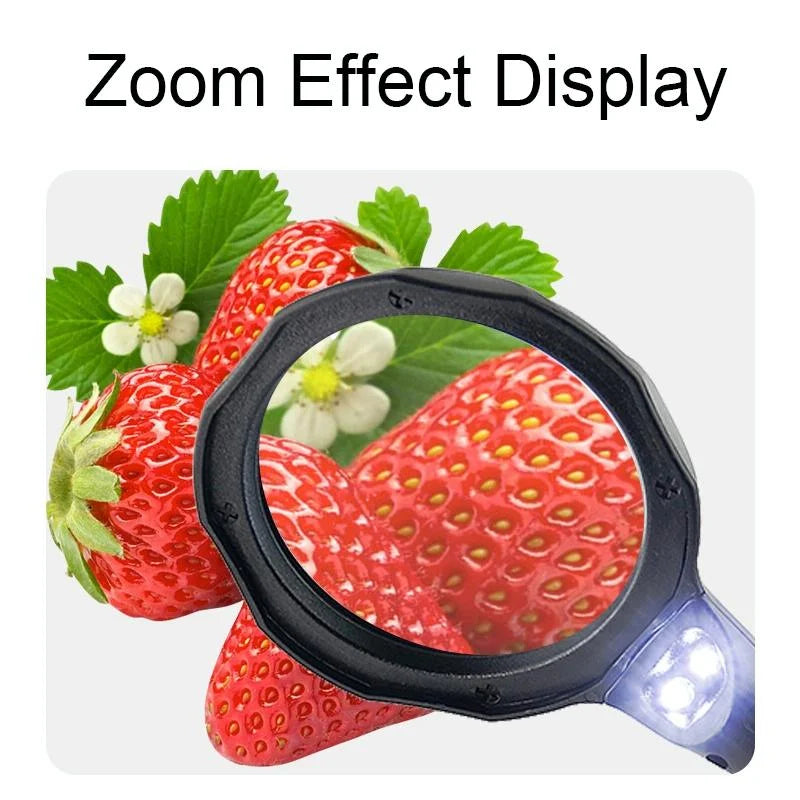 Led Light Watch Repair Magnifier With Stand And Clip-1915197535757144068