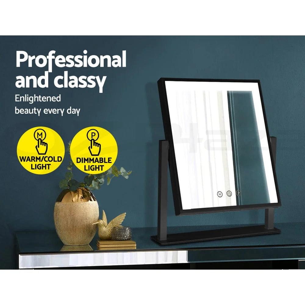 LED Makeup Mirror Hollywood Standing Mirror Tabletop Vanity