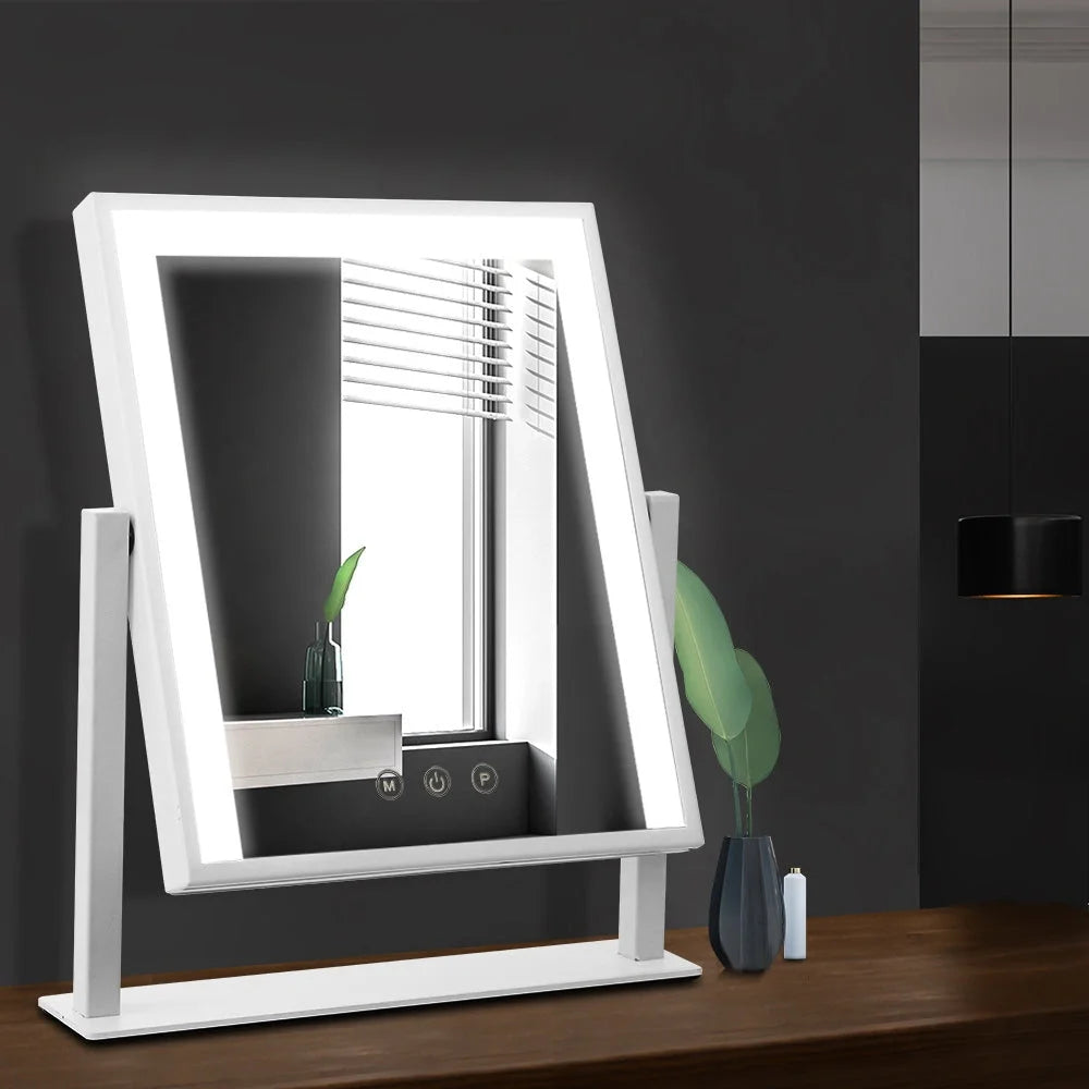 LED Makeup Mirror Hollywood Standing Mirror Tabletop Vanity