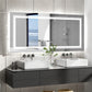 LED Rectangle Frameless Wall Mirror Salon / Bathroom - 120
