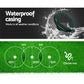 LED Solar Snake Repeller 6x Pulse Ultrasonic Pest Rodent