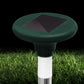 LED Solar Snake Repeller 6x Pulse Ultrasonic Pest Rodent