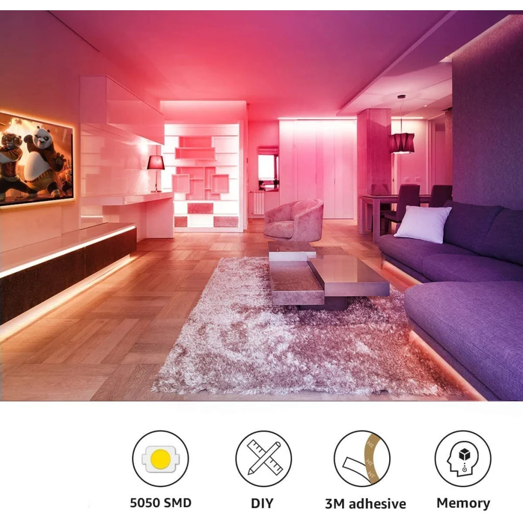 LED Strip Lights 5050 RGB SMD 300 IP65 5m Waterproof