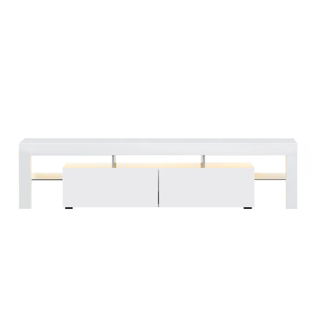 Cabinet with led tv stand entertainment unit