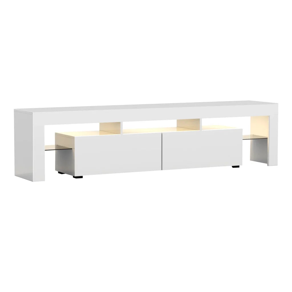 Cabinet with led tv stand entertainment