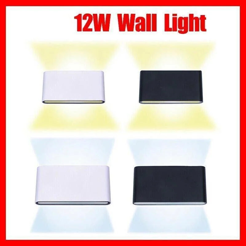 LED Wall Light IP65 Waterproof Modern Up Down Outdoor