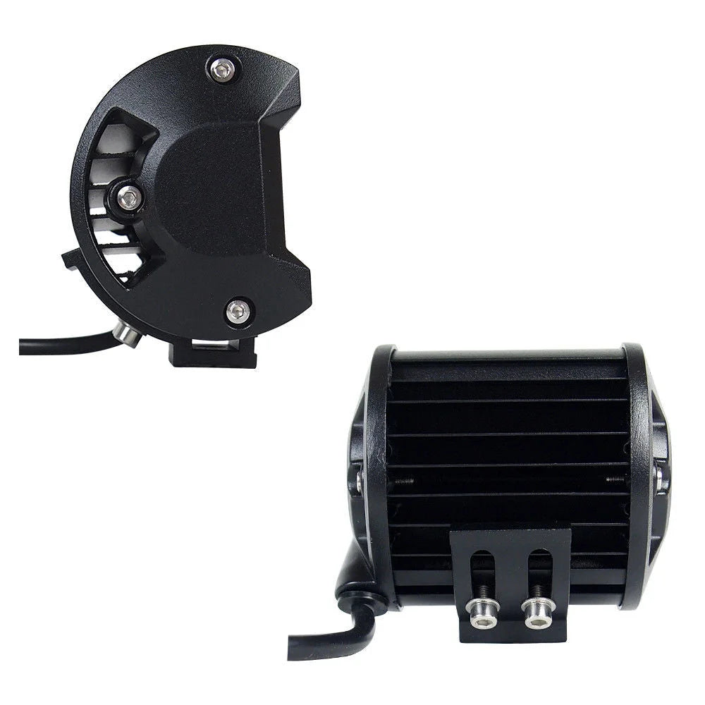 LED Work Light Bar Flood 4-Inch Pair - CREE Offroad Driving