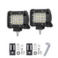 LED Work Light Bar Spot 4-Inch Pair - Philips Quad Row 4WD