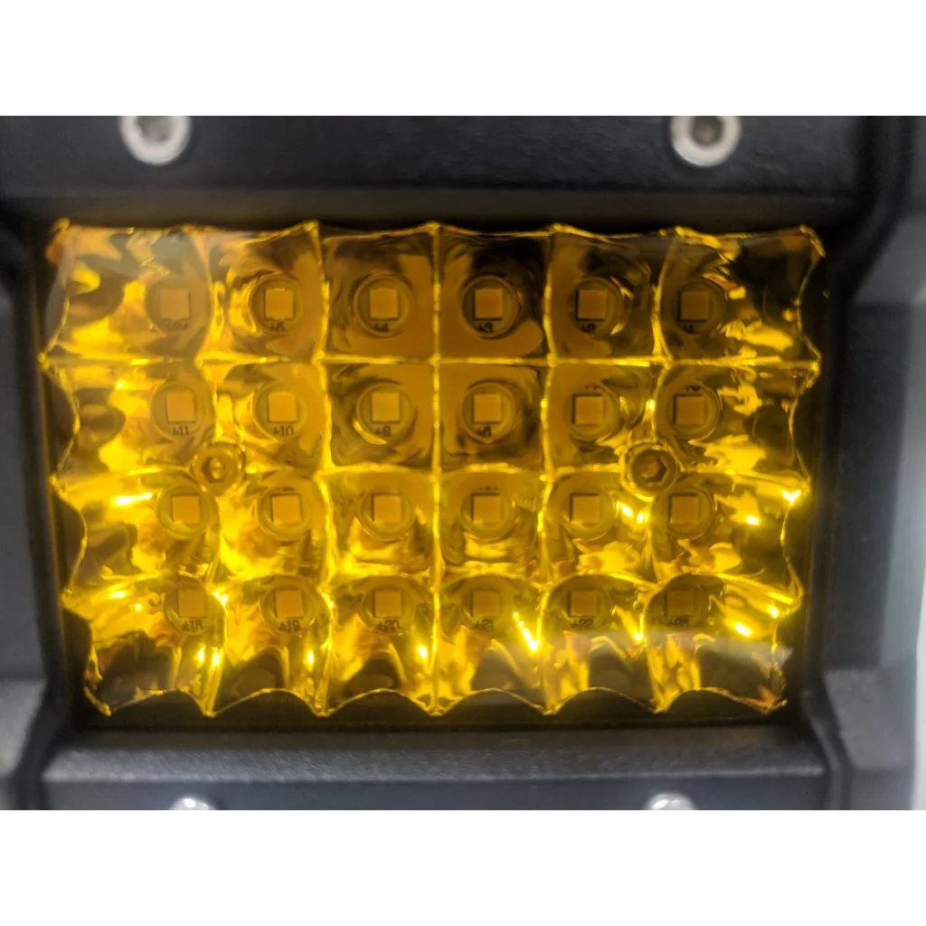 LED Work Light Bar Spot 4-Inch Pair - Philips Quad Row 4WD