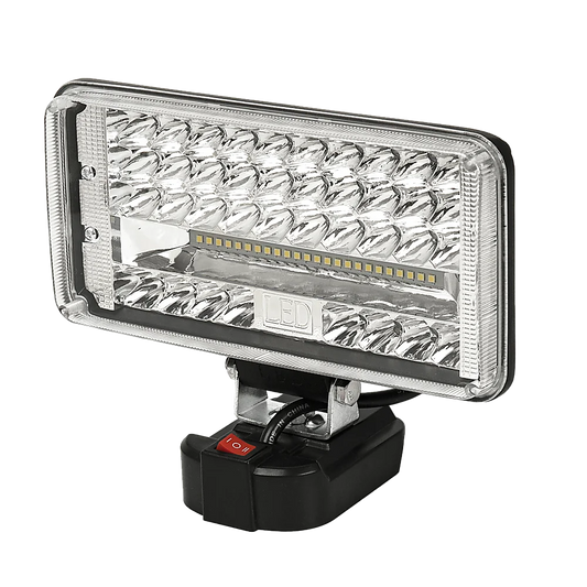 LED Work Light Torch 7’’ 18V Li-ion Workshop Flashlight